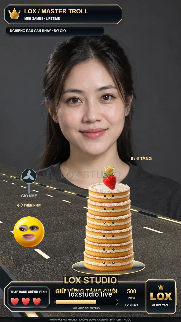 Tháp Bánh Chênh Vênh